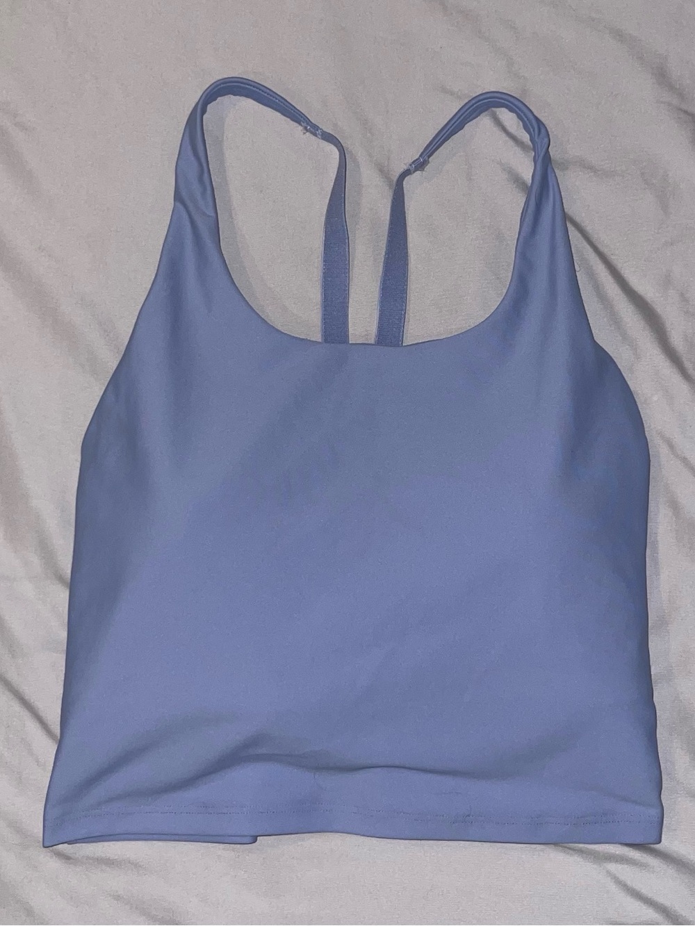 Old Navy Periwinkle Scoop Neck Crop Tank
